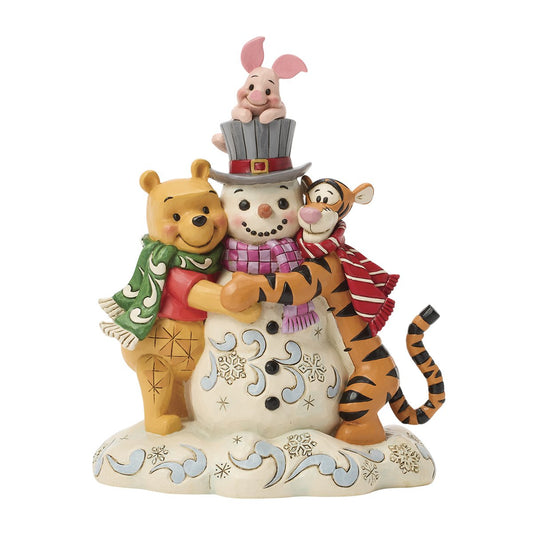 POOH AND FRIENDS SNOWMAN
