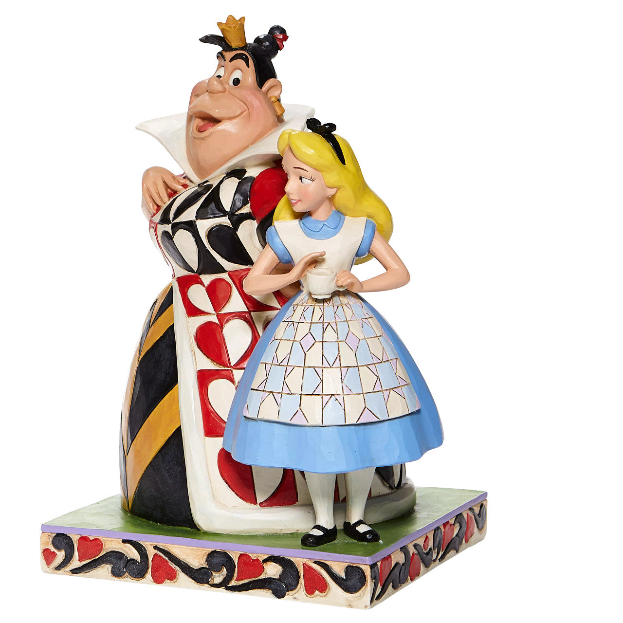 Chaos and Curiousity - Alice and the Queen of Hearts Figurin