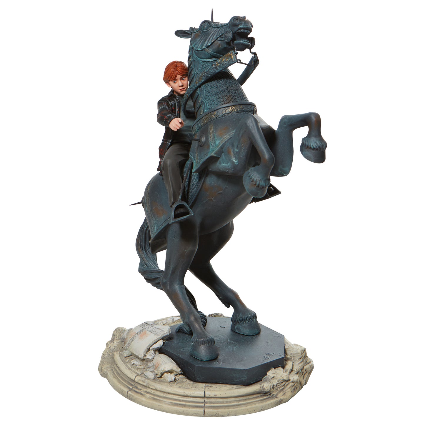 Ron on a Chess Horse Masterpiece Figurine