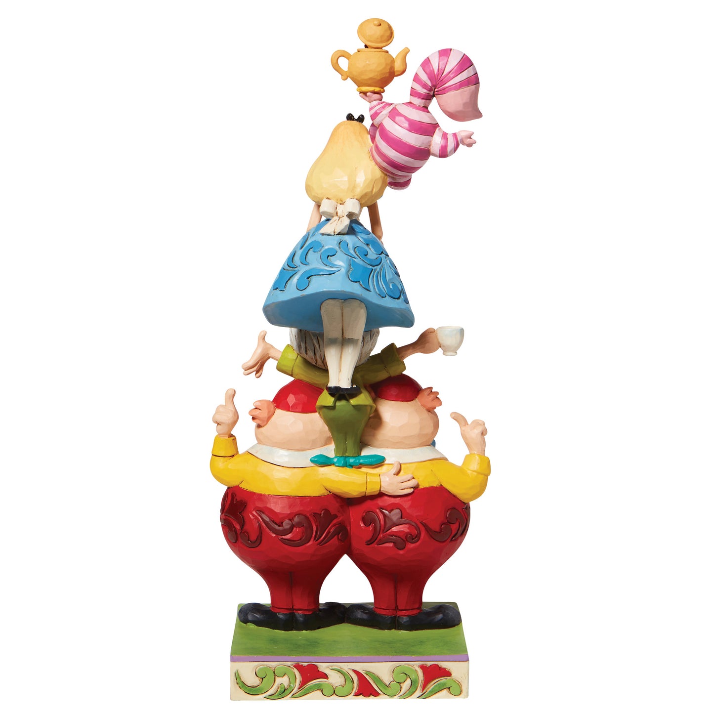 We're All Mad Here - Stacked Alice in Wonderland Figurine