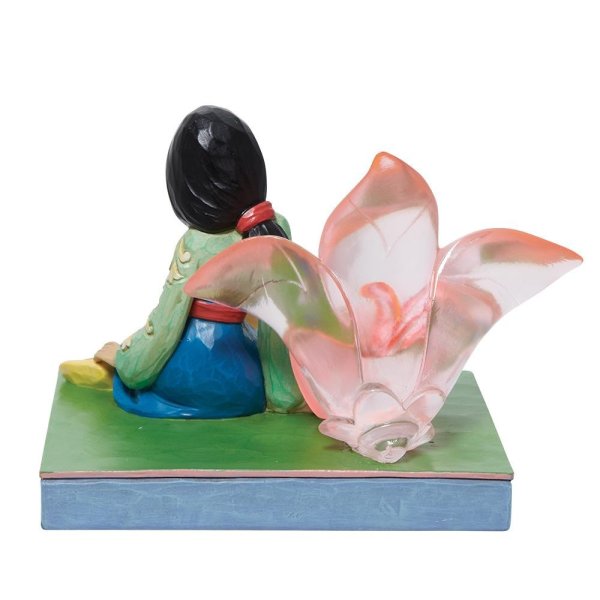 Mulan with Clear Resin Cherry Blossom