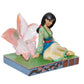 Mulan with Clear Resin Cherry Blossom