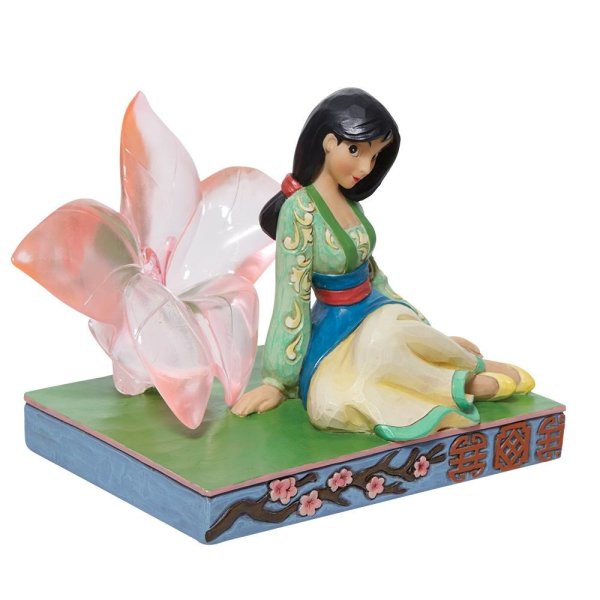 Mulan with Clear Resin Cherry Blossom