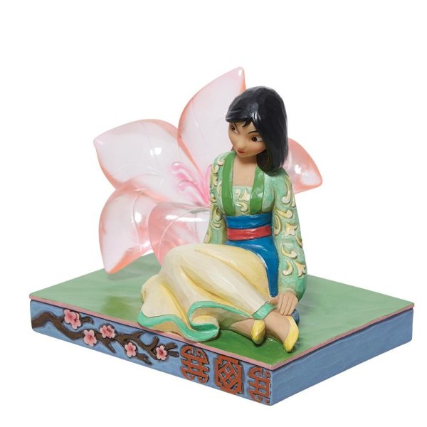 Mulan with Clear Resin Cherry Blossom