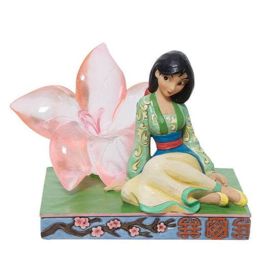 Mulan with Clear Resin Cherry Blossom