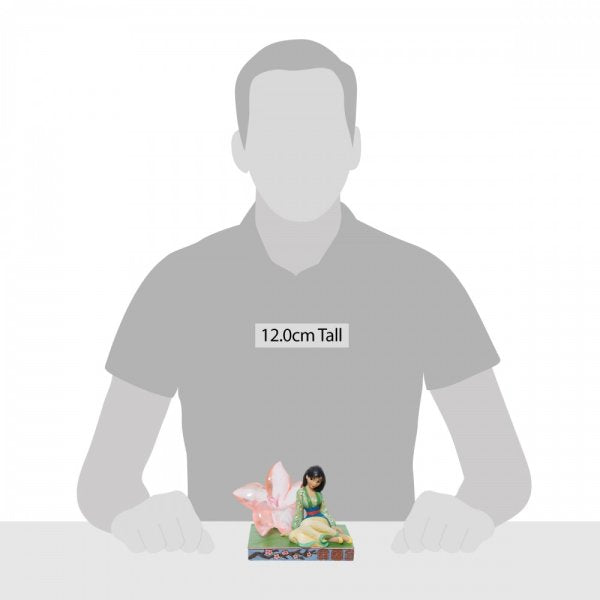 Mulan with Clear Resin Cherry Blossom