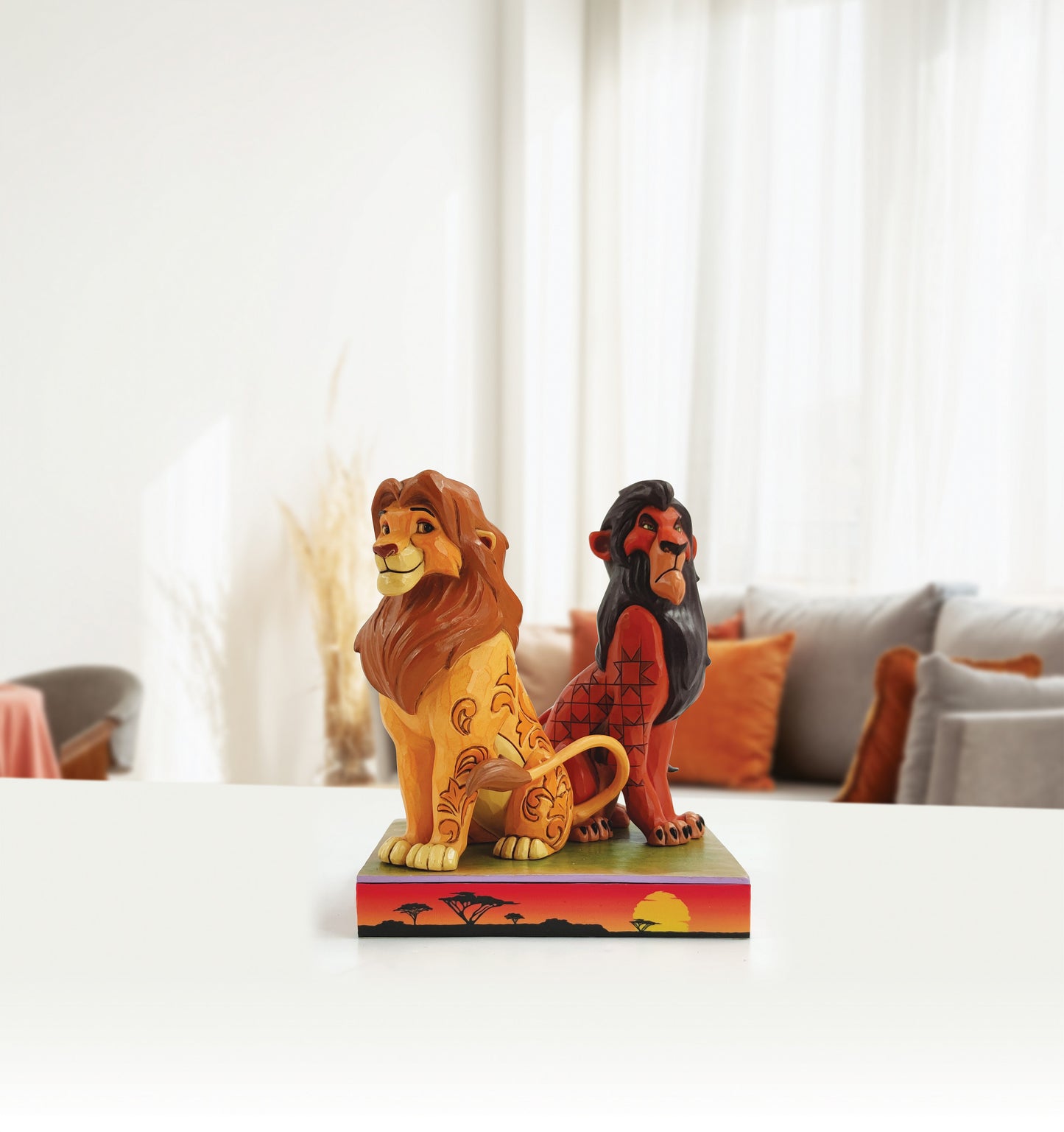 Simba & Scar Figurine