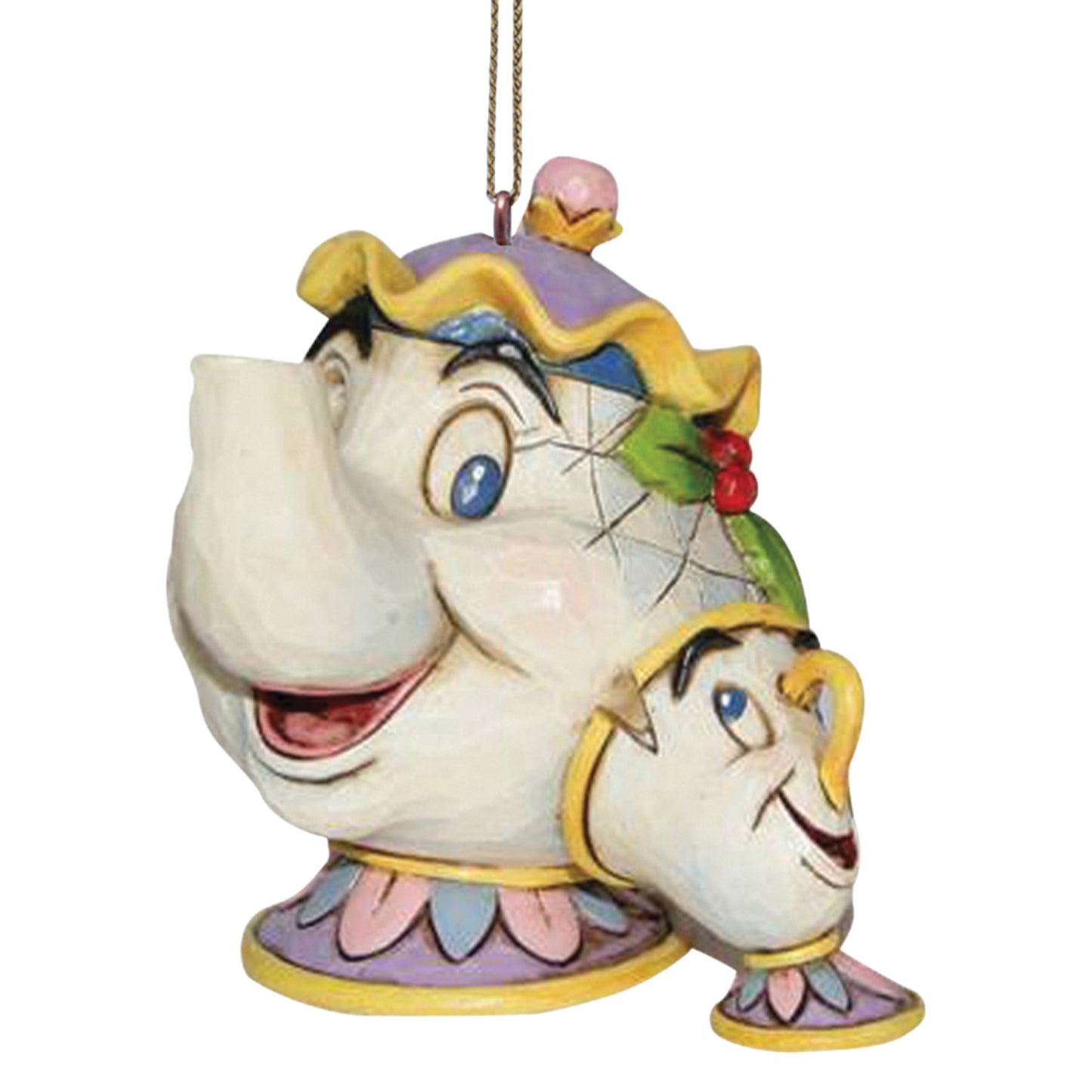 Mrs Potts & Chip Hanging Ornament